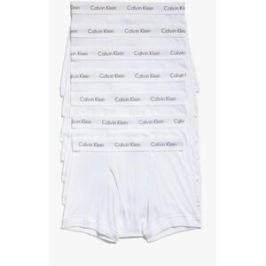 Calvin Klein Men's Cotton Classics 7-Pack Trunk White‎ Men's Size 2XL